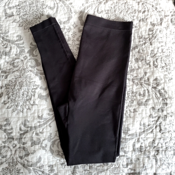 Empetua Black High Waisted Shaping Leggings Size M - Picture 1 of 3